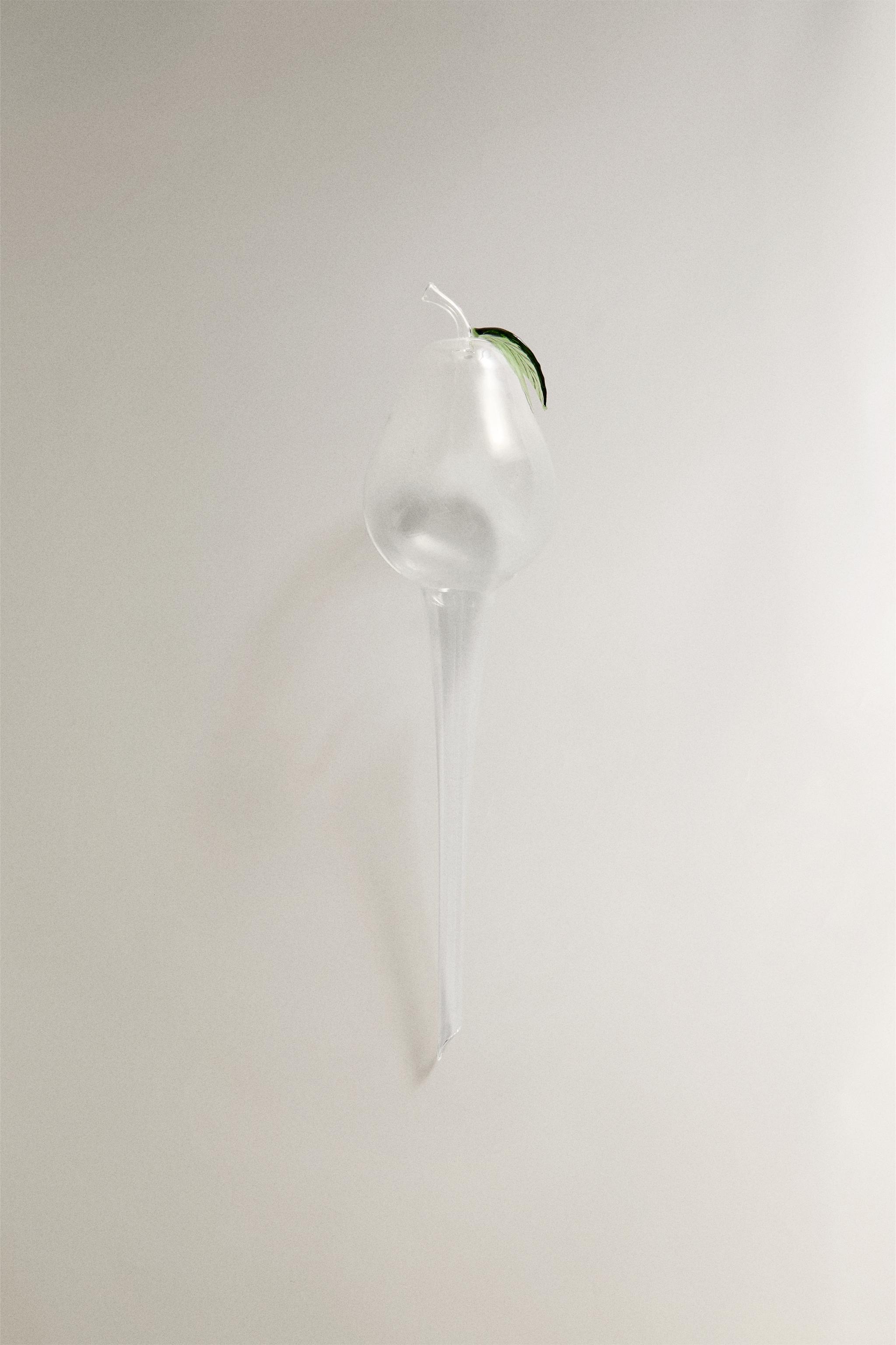 PEAR-SHAPED BOROSILICATE SELF-WATERING BUBBLE